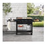 4-Burner Propane Gas Griddle w/ Cover