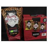 2lbs of original dot pretzels. 32 1oz bags of