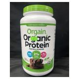 43.8 oz Orgain organic protein powder