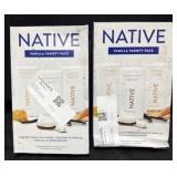 6- 2.65oz. Sticks of Native Deodorant