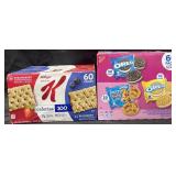 30-.88oz Kelloggï¿½s strawberry crisps & 60 packs