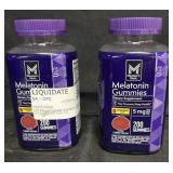 2- Melatonin Gummies strawberry flavor 5mg