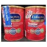 2-36.6oz Enfagrow premium toddler nutritional
