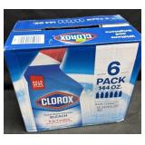 6- 24fl.oz. Bottles of Clorox Toilet Bowl Cleaner