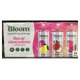 18-12 fl oz Bloom sparkling energy drinks
