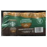 12-6.5 fl oz Starbucks espresso drinks
