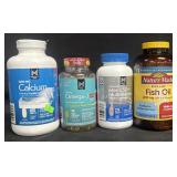 Calcium dietary supplement, 600 tablets. Omega-3