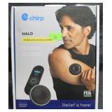 Chirp Halo wireless Muscle stimulator. Not tested