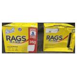Scott Rags in a Box 350 rags each