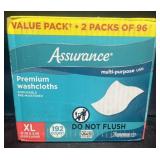 Assurance Premium Washcloths XL