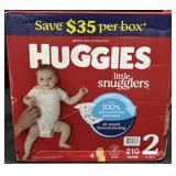 Huggies little snugglers size 2 210ct