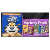 55oz Kelloggï¿½s Frosted Flakes cereal & 25 mini