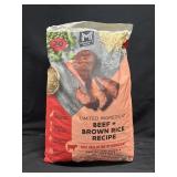 30 lb beef & brown rice recipe dog food