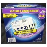 11lb. Box of Oxi Clean Max Efficiency