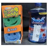 38fl.oz. Bottle of Finish Powerball Jet Dry Rinse