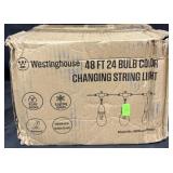 Westinghouse 48ft. 24-Bulb Color Changing String