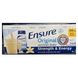 24-8 fl oz Ensure vanilla shakes