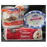 100 Hefty supreme oval styrofoam platters, 75