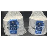 2- Ultra Dinner Paper Plates 204 ct each