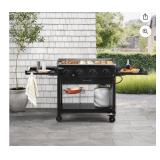 4-Burner Propane Gas Griddle w/ Cover