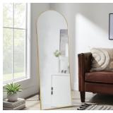22' x 67' Metal Arch Floor Easel Mirror, NOT