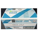 2000 pure cane sugar packets