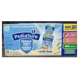 24-8 fl oz PediaSure vanilla shakes