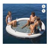 WOW Sports Aqua Haven Floating MeshPool Hammock