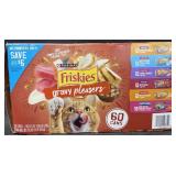 60-5.5oz Friskies gravy pleasers variety pack cat