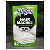 50 Swiffer Hair Magnet sweeping cloths