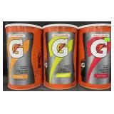 3-76.5oz Gatorade drink mix