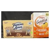 42-2oz Famous Amos chocolate chip cookies & 66oz