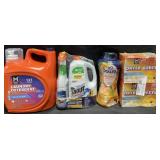196 fl oz laundry detergent, 82oz Shout stain