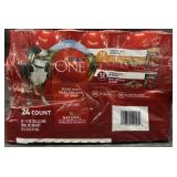 24-13oz cans Purina One dog food