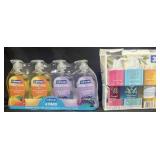 4 pack of Softsoap 11.25 oz each, 3 pack of