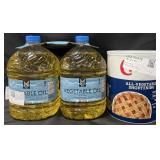 2-96 fl oz vegetable oil & 6lb Crisco vegetable