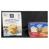 Almond flour crackers 20OZ. Pop tartï¿½s protein,