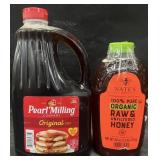 64 fl oz Pearl Milling syrup & 40 oz organic