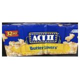 32 bags of popcorn