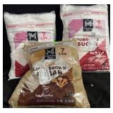 Cane 7Lb light brown sugar. 2 bags of 7Lb cane