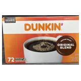 72 Dunkinï¿½ original blend coffee K-cups