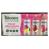 18-12 fl oz Bloom sparkling energy drinks