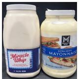 1 gal. Miracle Whip dressing & 1 gal extra heavy