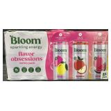 18-12 fl oz Bloom sparkling energy drinks