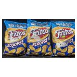 3-18 1/8 oz Fritos scoops