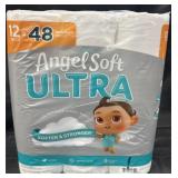 Angel Soft Ultra 2-ply toilet paper 12 rolls