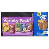 25 mini boxes Kelloggï¿½s cereal variety pack &