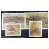 4 unframed limited edition prints, Greenwich