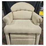 Cream/tan colored sitting chair
