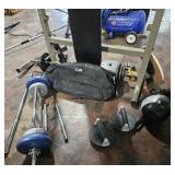 Best Fitness Gym w/ barbells, weights, push up